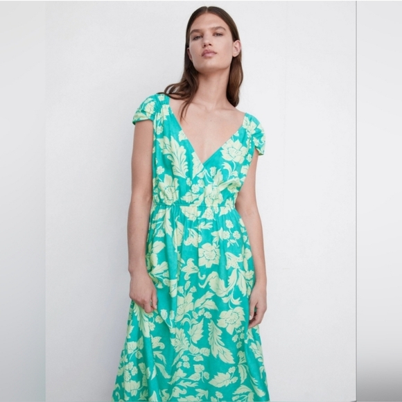 MANGO Floral Dress - Picture 3 of 5